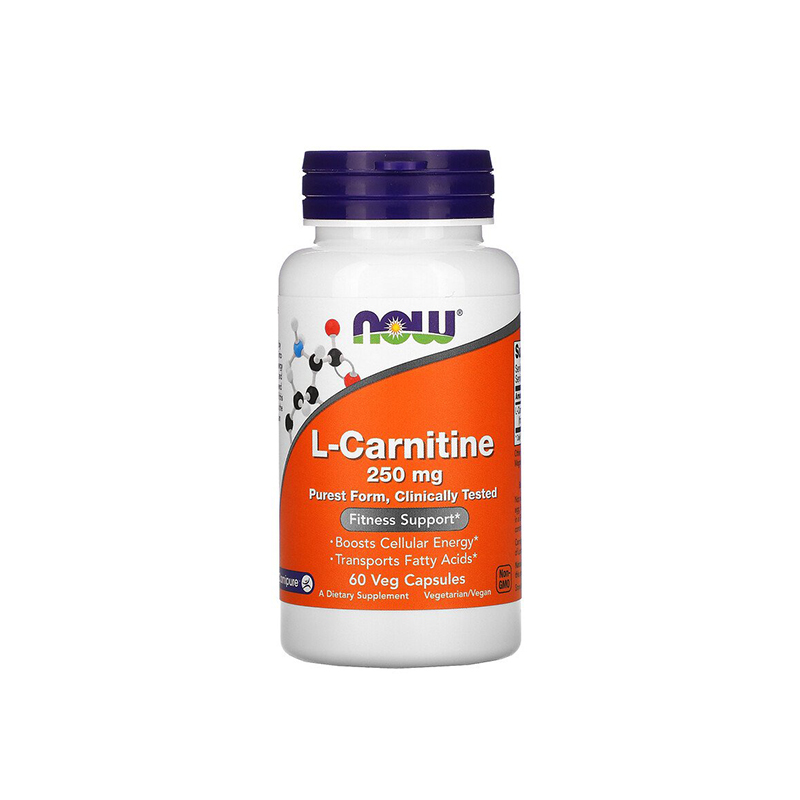 L-Карнитин  Now Foods L-Carnitine 250mg 60caps
